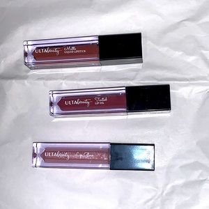 Ulta Beauty Lip Bundle! 3 Gorgeous Shades! New & Unopened! Travel / Purse sized